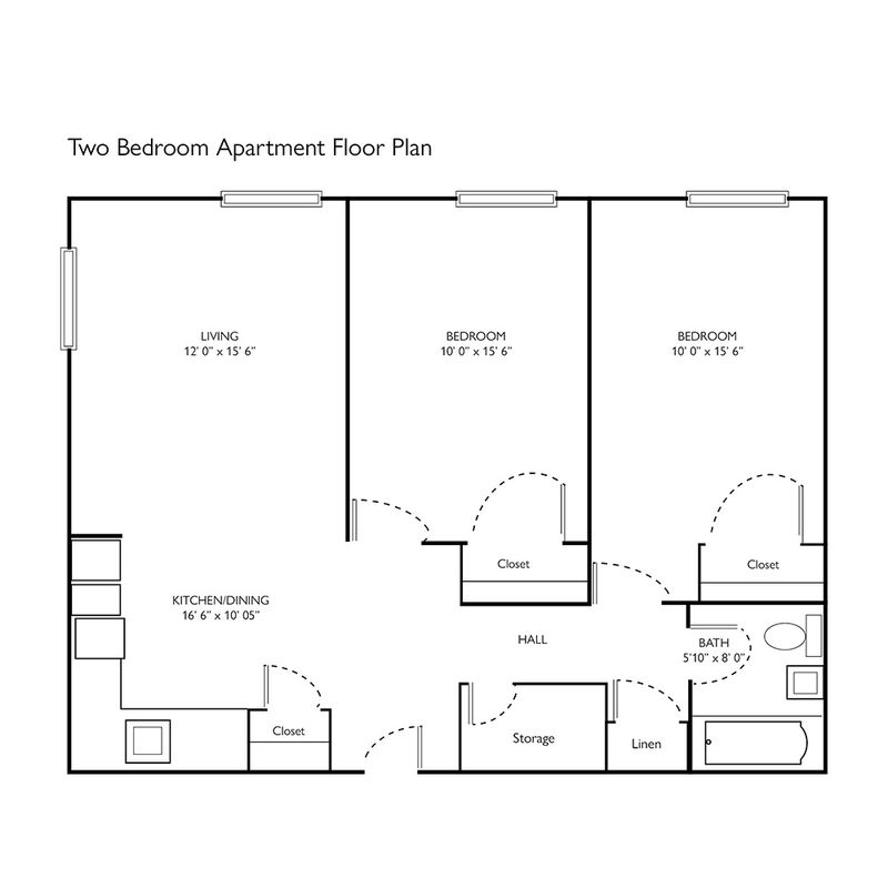 Langdon Place of Exeter 2Bedroom Apartment